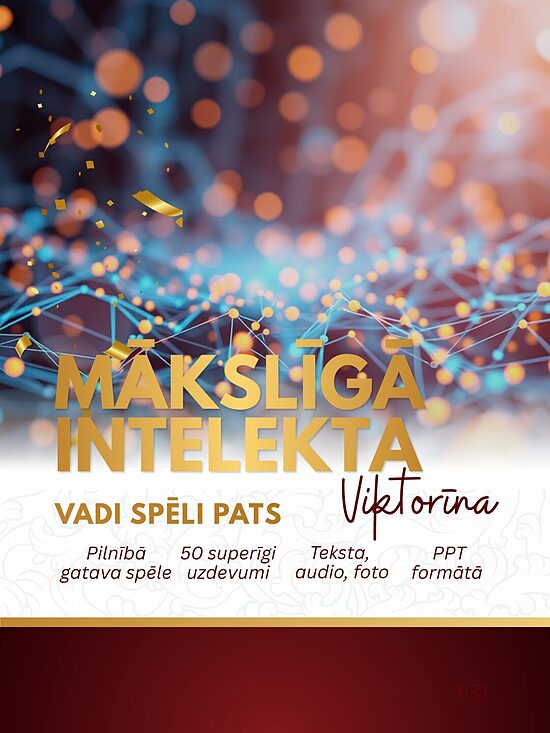 Mākslīgā intelekta spēle - VADI SPĒLI PATS